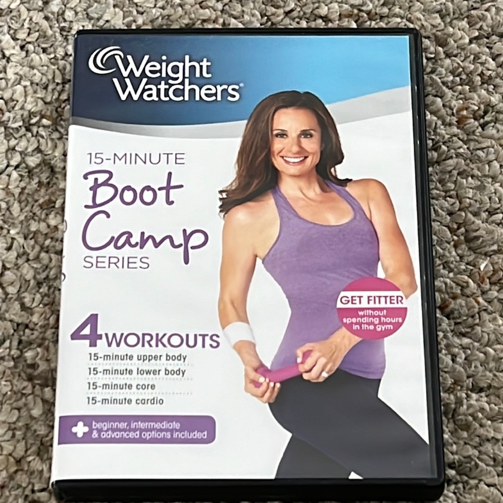 Weight Watchers 15 Minute Boot Camp DVD *pre-owned*